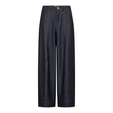 CO`COUTURE BUKS, TERRYCC BARREL PANT, NAVY DENIM